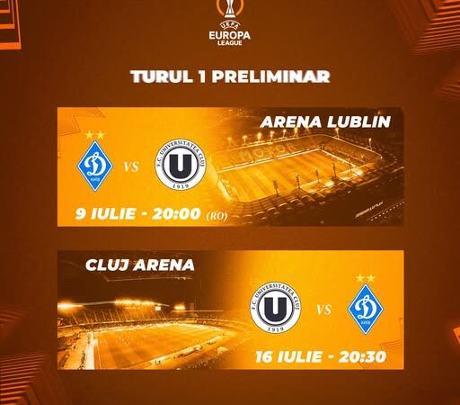 U Cluj – Dinamo Kiev: program complet pentru dubla din Europa League - A fost odată un Mondial