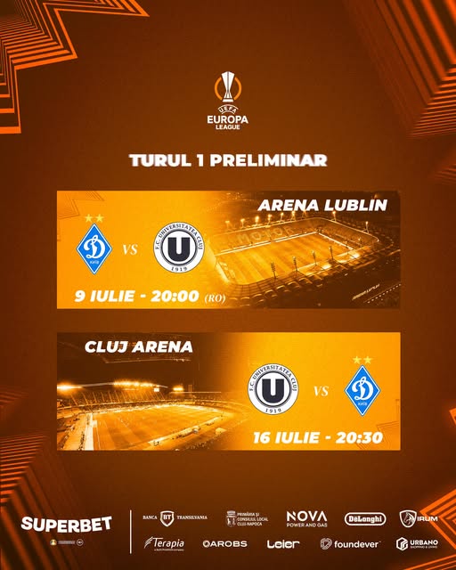 U Cluj – Dinamo Kiev: program complet pentru dubla din Europa League - A fost odată un Mondial